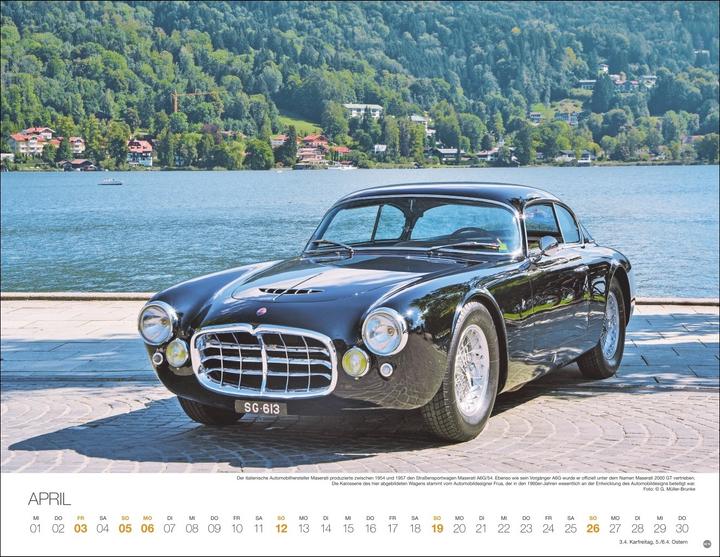 Immagine prodotto Legendäre Autos Posterkalender 2026 (44 x 34 cm)