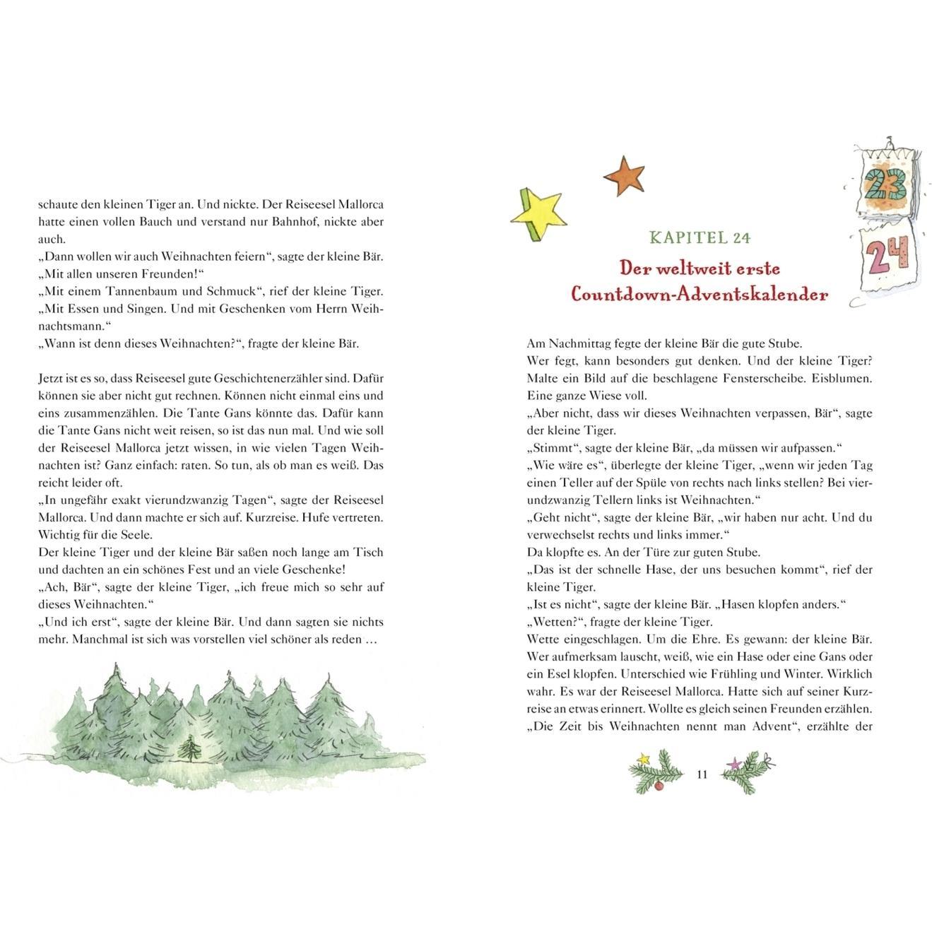 Thumbnail - Nach einer Figurenwelt von Janosch. Tiger und Bär, es weihnachtet sehr!, Kinderbücher von Florian Fickel