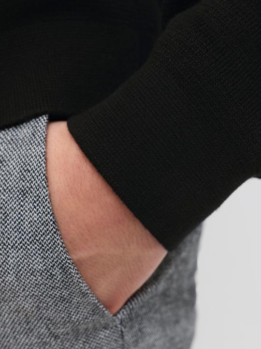 Actual product image Jack & Jones Jprccmilano Stitch Knit Half Zip Sn (XS)