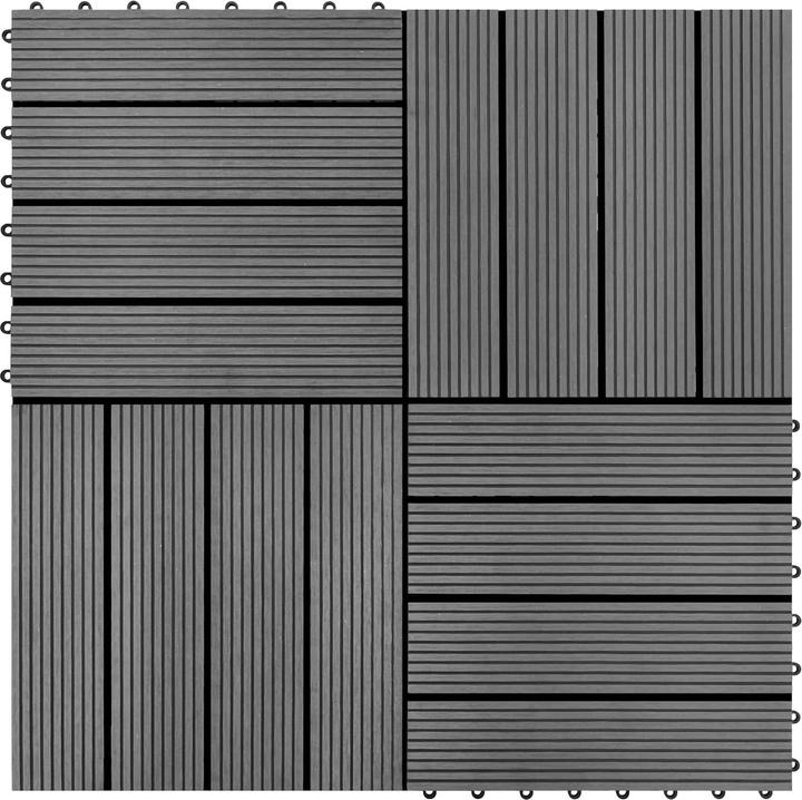 Produktbild vidaXL Terrassenfliese (22x, 30 x 30 cm)