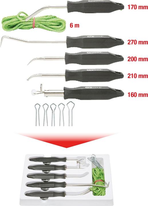 Actual product image KS Tools Windscreen installation kit, 5 pcs