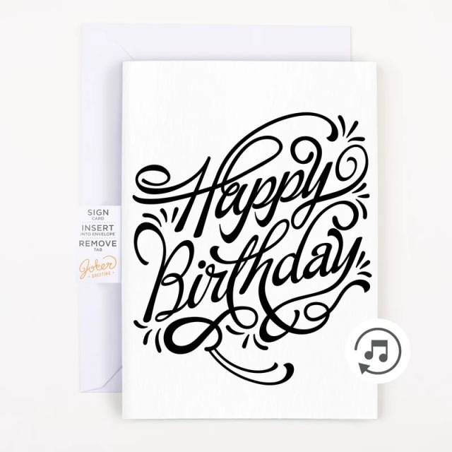 Produktbild TOP Never-Ending Birthday Card (1 Stk.)