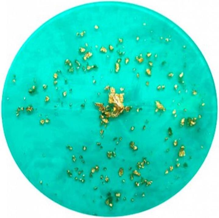 Gunmetal, Teal Glitter