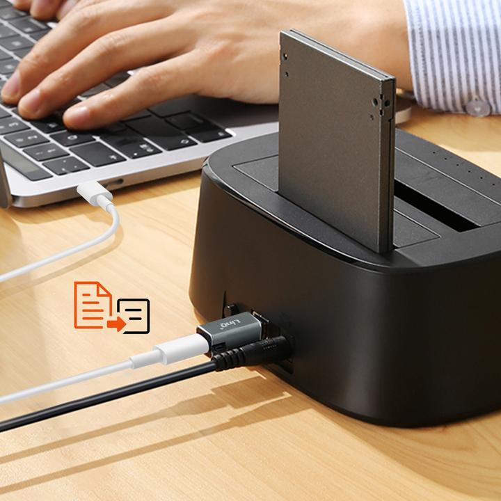 Image du produit LinQ Adaptateur USB-C femelle / USB-B mâle (USB-C, USB-B)