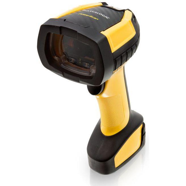Datalogic PowerScan PBT9600 (2D-Barcodes, 1D-Barcodes), Barcode-Scanner, Schwarz, Gelb