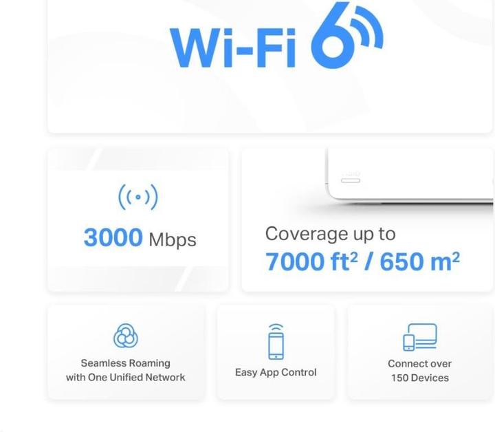 Produktbild Mercusys Halo H80X (3-pack)