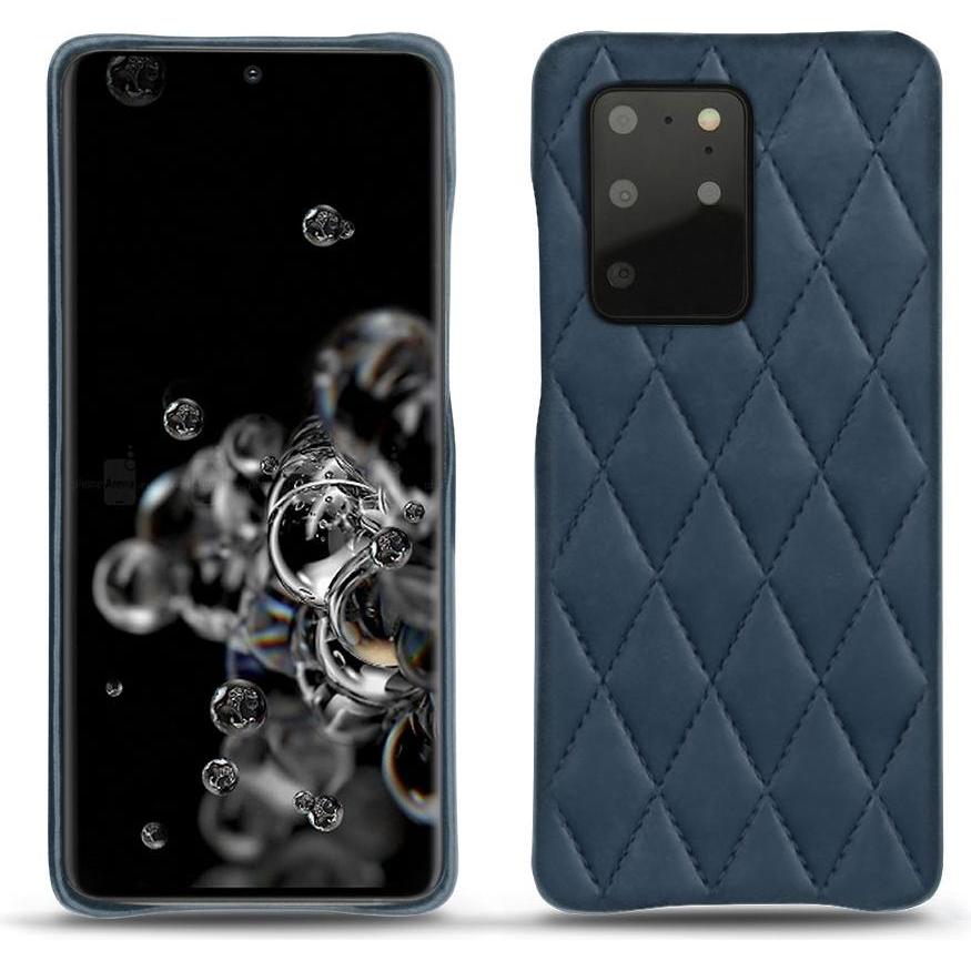 Noreve Lederschutzhülle (Samsung Galaxy S20+ 5G), Smartphone Hülle, Blau