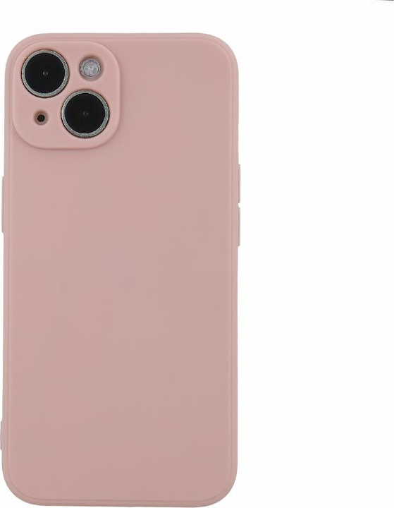 Actual product image OEM Matt TPU case for iPhone 12 / 12 Pro 6,1" pale pink (Apple iPhone 12)