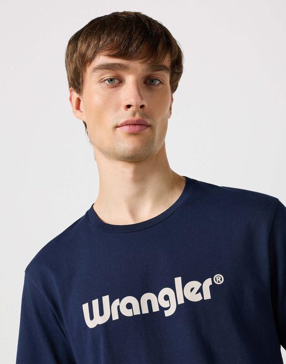 Actual product image Wrangler T-shirts Logo Tee (M)