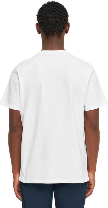 Produktbild KnowledgeCotton Apparel Badge Tee Bright White (L)