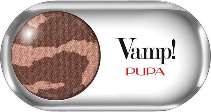 Actual product image Pupa Milano Highly pigmented eyeshadows Vamp! (Compact Eyeshadow) 1.5 g - Shade: 408 Brown On Fire (408 Brown On Fire)