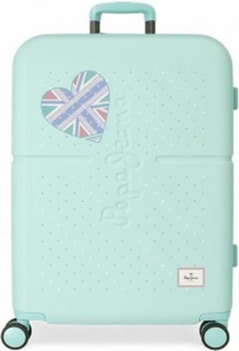 Actual product image Pepe Jeans Nerea Medium Blue Suitcase (79 l)