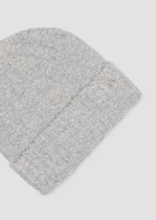 Image du produit s.Oliver Mütze Weiche Beanie mit Strickmuster