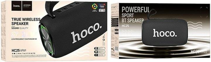 Immagine prodotto Hoco HC25 Radiante Altoparlante portatile Blutooth/ FM/ TF card/ USB memory stick/ AUX 2 x 10 W Nero (4 h)