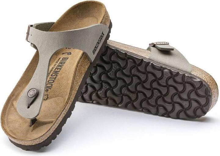 Actual product image Birkenstock Gizeh Birko-Flor Nubuk narrow (37)