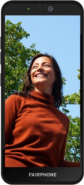 Actual product image Fairphone 3+ (64 GB, Black, 5.65", Dual SIM + SD, 48 Mpx, 4G)