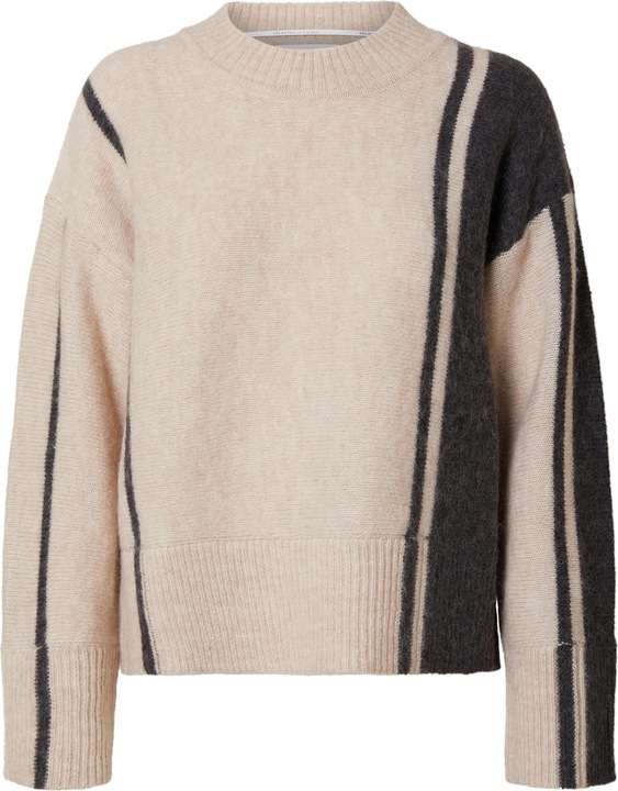 Produktbild Selected Femme Gestreifter Pullover (L)