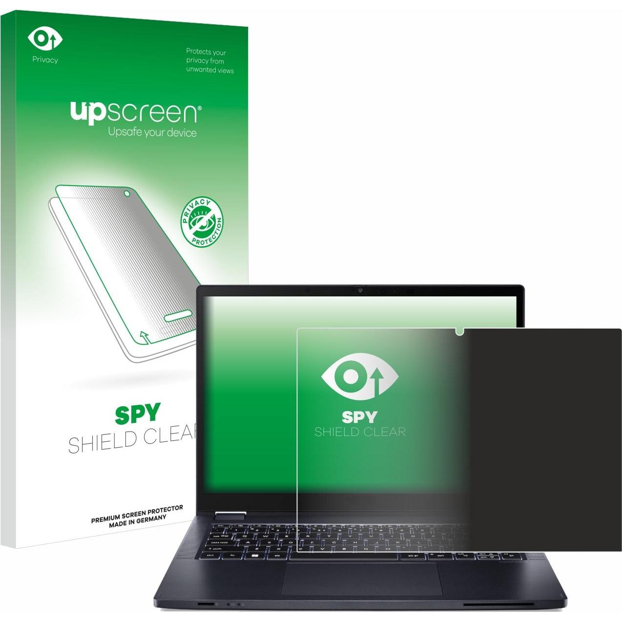 Thumbnail - upscreen Spy Shield Blickschutzfolie (14", 16 : 10), Notebook Schutzfolie