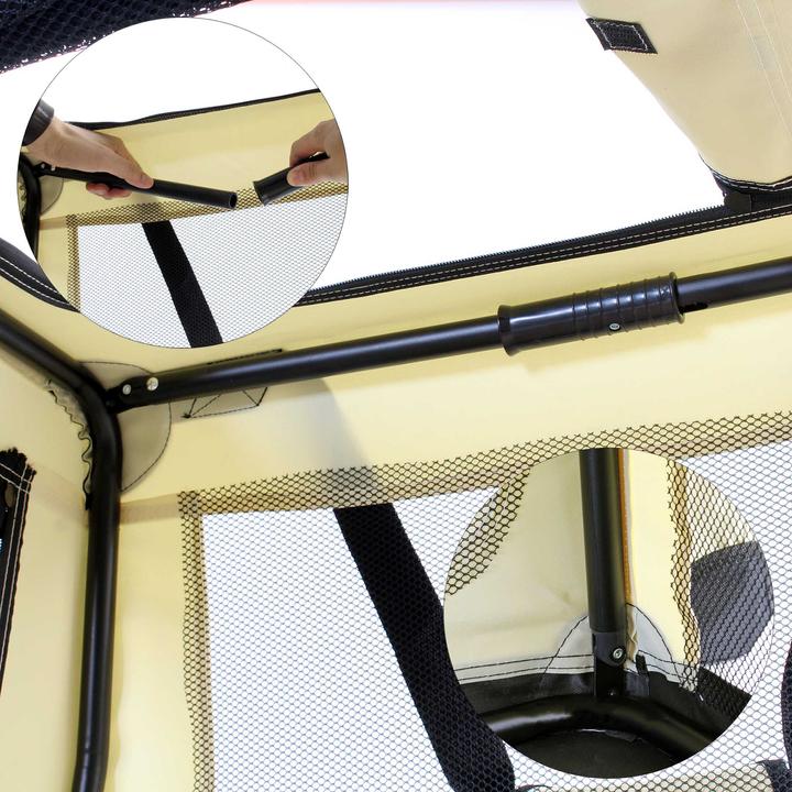 Actual product image Fudajo Transportbox (Cat, Small animal, Dog, Foldable, Breathable, Washable)