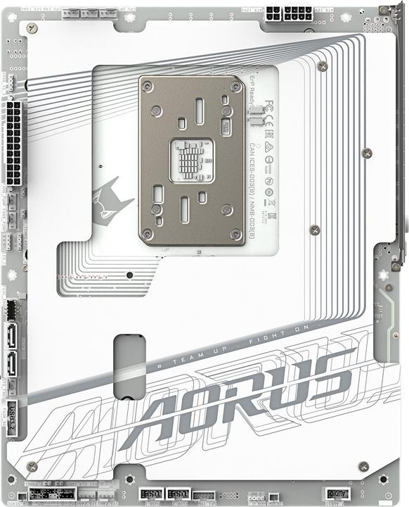 Produktbild Gigabyte X870 AORUS Stealth ICE (AM5, AMD X870, ATX)