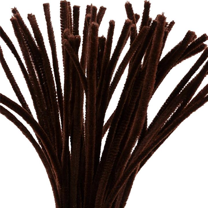 Image du produit Creativ Company Chenille Marron 30cm, 50pcs (0.30 m)
