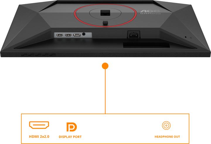 Actual product image AOC 24G4HA (1920 x 1080 pixels, 23.80")