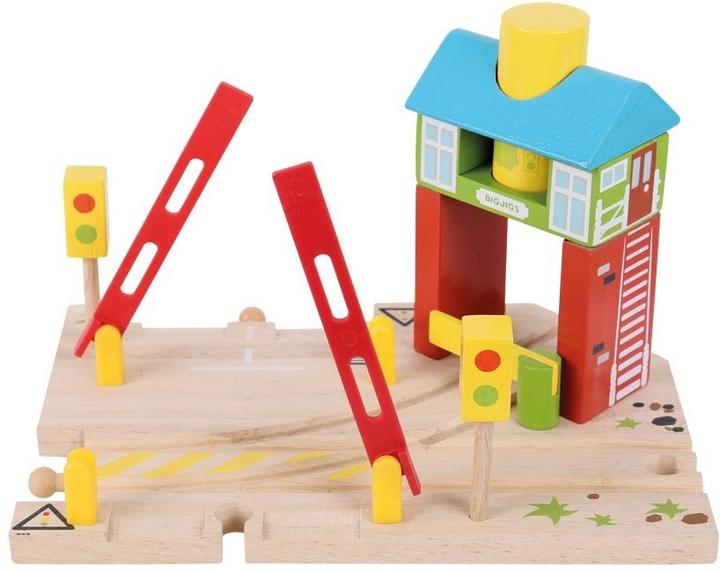 Produktbild Bigjigs Rail Signalhaus Für Holzeisenbahn