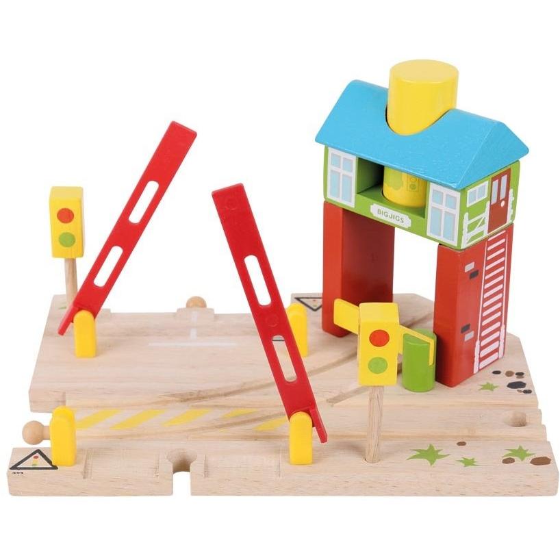 Bigjigs Rail Signalhaus Für Holzeisenbahn (BJT226)