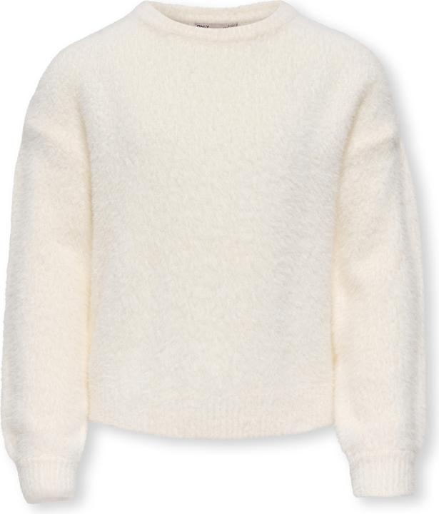 Produktbild Only Normal geschnitten Rundhals Lange Bündchen Tief angesetzte Schulter Pullover Strickpullover (146, 152)