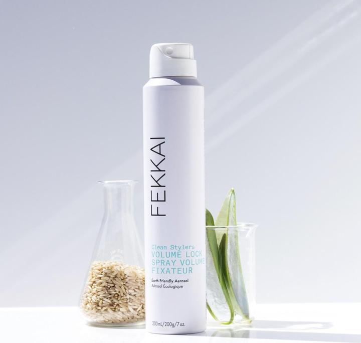 Actual product image Fekkai - Green Aerosol Volume Lock Firm Hold Hair Spray 200 ML (200 ml)