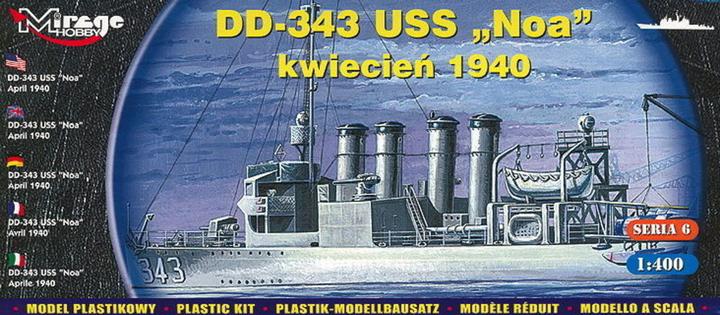 Immagine prodotto Mirage Hobby DD-343 USS 'Noa' Giugno 1937