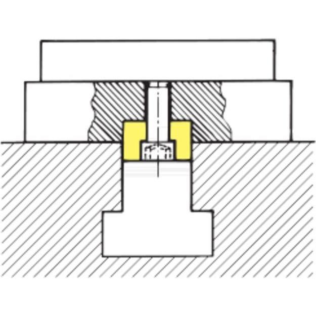 Thumbnail - Amf, Zubehör Maschine, Flacher Genauigkeits-Nutenstein