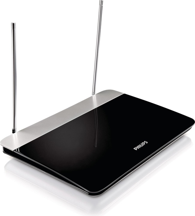 Actual product image Philips DVB-T indoor antenna SDV6227/12 (Indoor antenna, 47 dB, DVB-T / -T2, UKW / MW / LW)