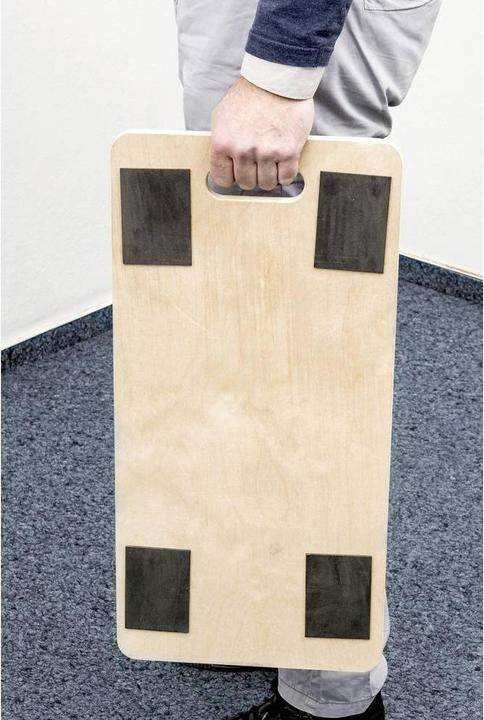 Produktbild Metafranc Transportroller 590 x 290 mm, 500 kg, Sperrholz, PP (500 kg)