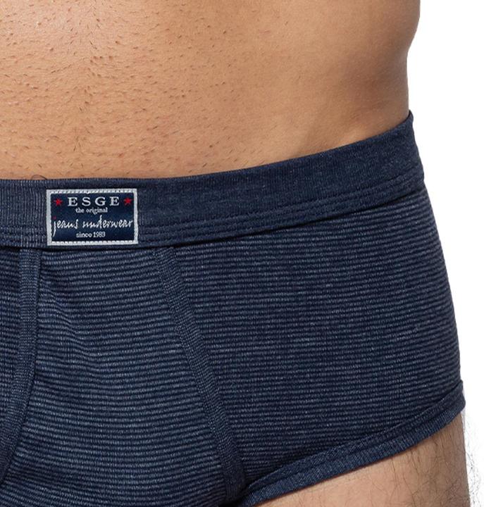 Immagine prodotto ESGE Confezione da 3 - slip in jeans a costine sottili con apertura (L, confezione da 3)