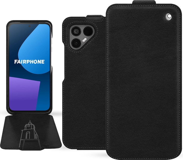 Actual product image Noreve Vertical leather shell (OnePlus 5)