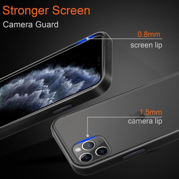 Actual product image Cadorabo Hybrid Matt Cover (Apple iPhone 11 Pro Max)