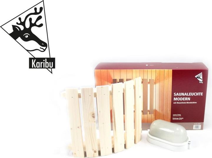 Karibu Sauna luminosa Moderna
