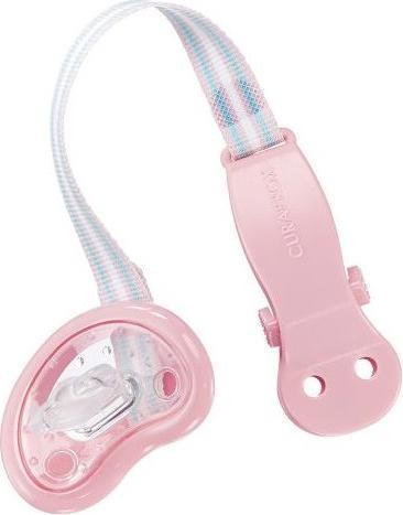 Actual product image Curaprox Baby Pacifier Holder pink (1 x, from birth)
