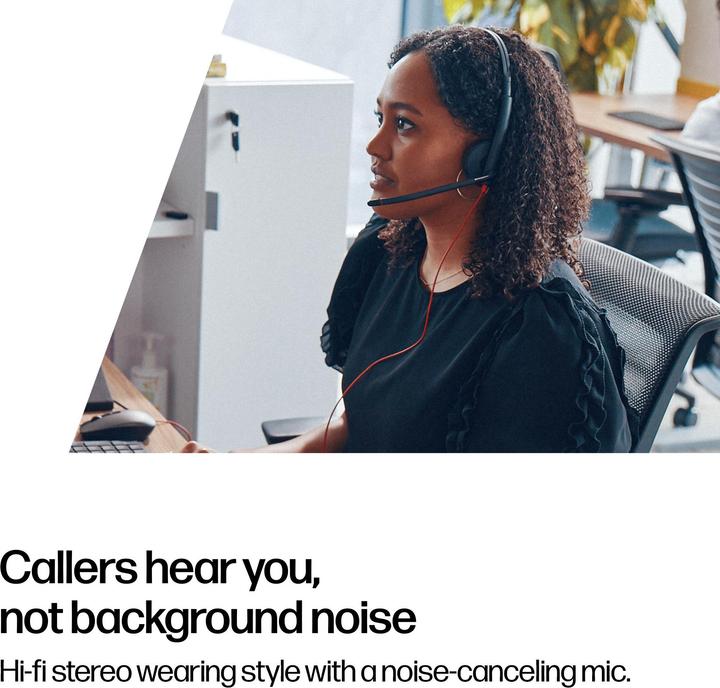 Produktbild Poly Blackwire 3320 Stereo Microsoft Teams (USB C) (Kabelgebunden, USB-C)