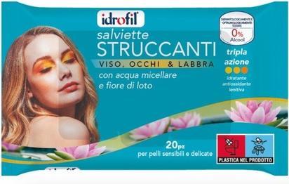 Produktbild Idrofil Make-up Entferner Tücher 20 Stück mit Mizellenwasser (Make-Up Entferner)