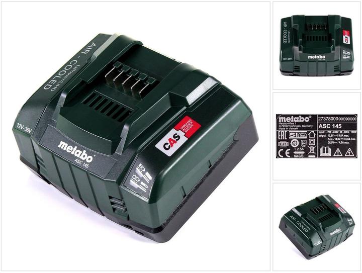 Produktbild Metabo Schnellladegerät ASC 145