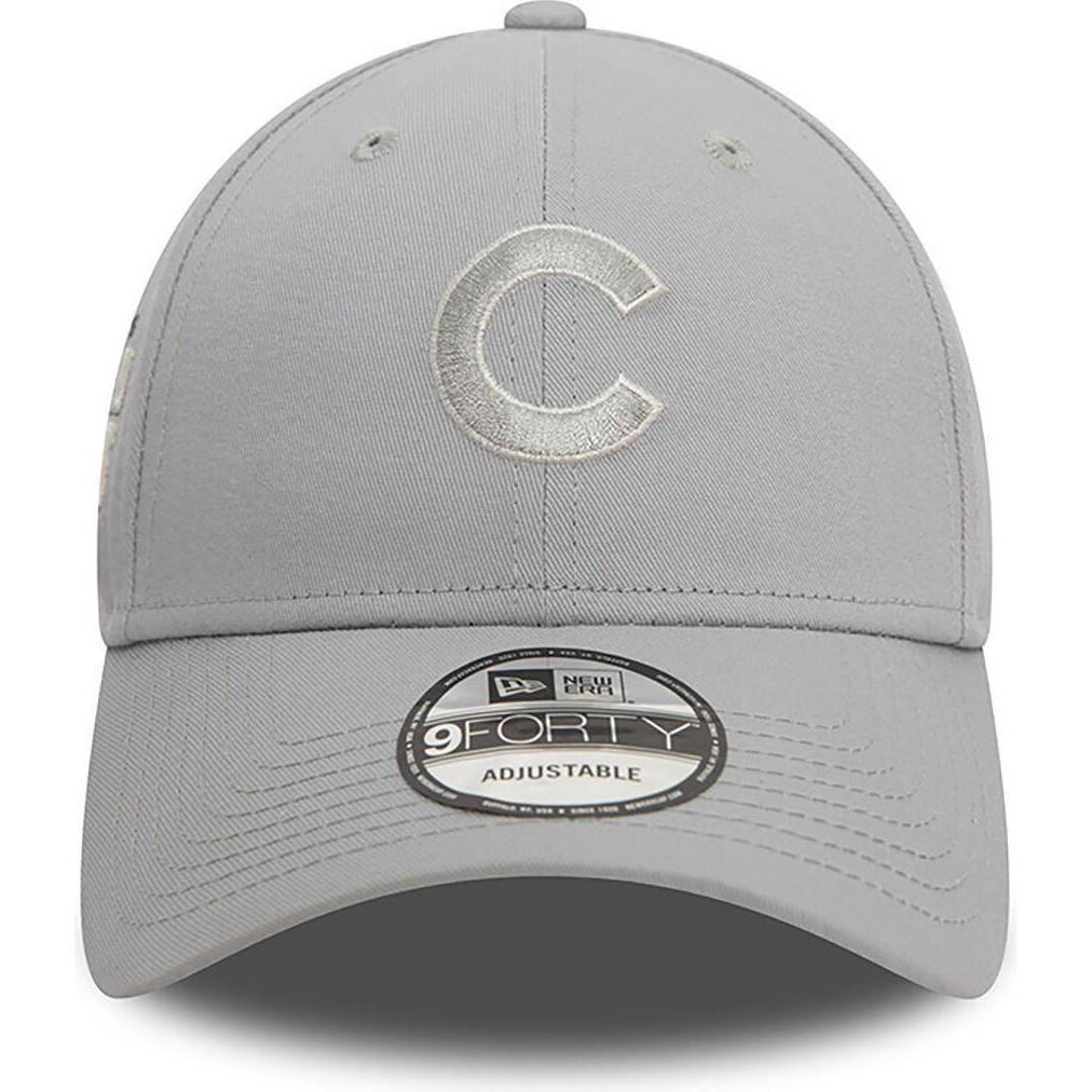 New Era, Unisex, Cap, baseball kappe mlb chicago cubs, Grau, (One Size)