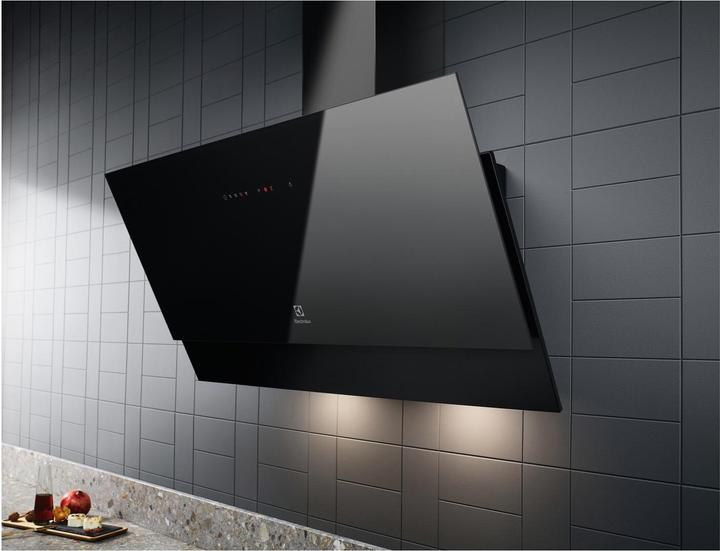 Image du produit Electrolux LFV619K Fixé au mur Noir 700 m3/h A (Hotte murale)