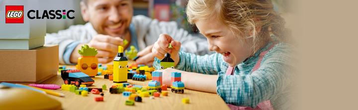 Produktbild LEGO Creator Kreativer Neonspass (11027, LEGO Classic)