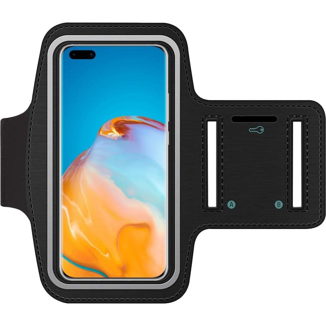 Thumbnail - SmartFitness Huawei P40 Pro+ Handy Sport Armband, Smartphone Sportarmband, Schwarz
