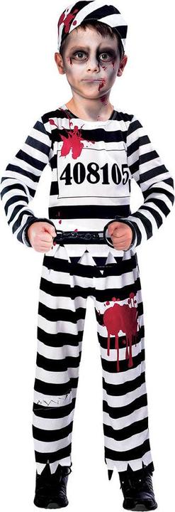 Produktbild Amscan Kinderkostüm Zombie Convict Alter 7 - 8 Jahre (128)