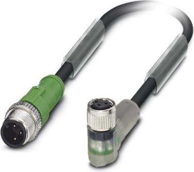 Actual product image Phoenix 1694884. cable length: 0.3 m, connector: M12. Colour of product: Black