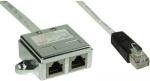 Produktbild InLine Cat.5e / ISDN T-Adapter (Port-Doppler) RJ45 ST an 2x RJ45 BU