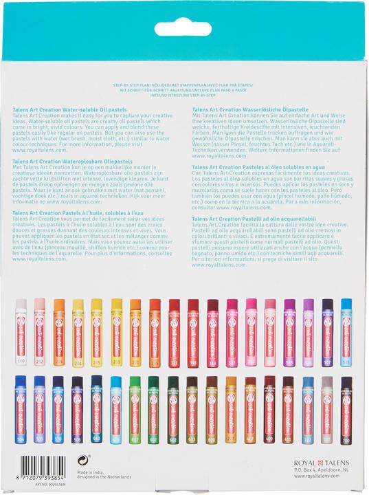 Produktbild Talens Wasserlösliche Ölpastelleset X36 (36 x)